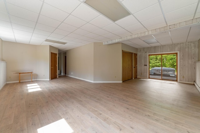 589 Seboe Rd, Wrenshall Twp, MN 55797 - spare room featuring light wood-style floors and baseboards