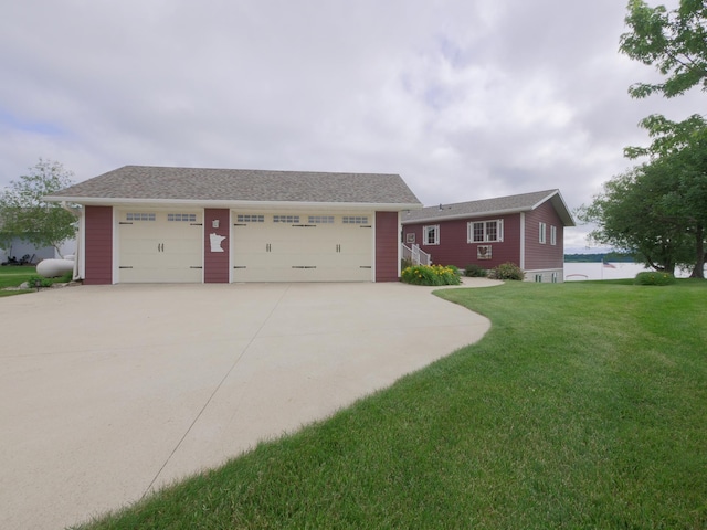 27842 Prairie Rose Rd, Elbow Lake, MN 56531 - single story home with a front lawn and a garage