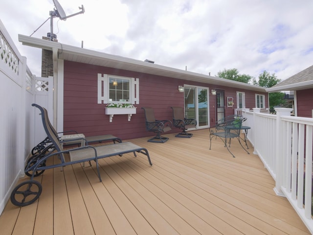 27842 Prairie Rose Rd, Elbow Lake, MN 56531 - view of wooden terrace