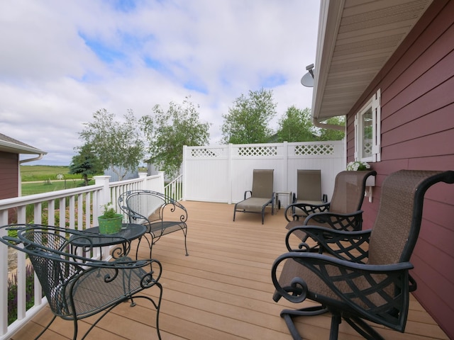 27842 Prairie Rose Rd, Elbow Lake, MN 56531 - view of wooden terrace