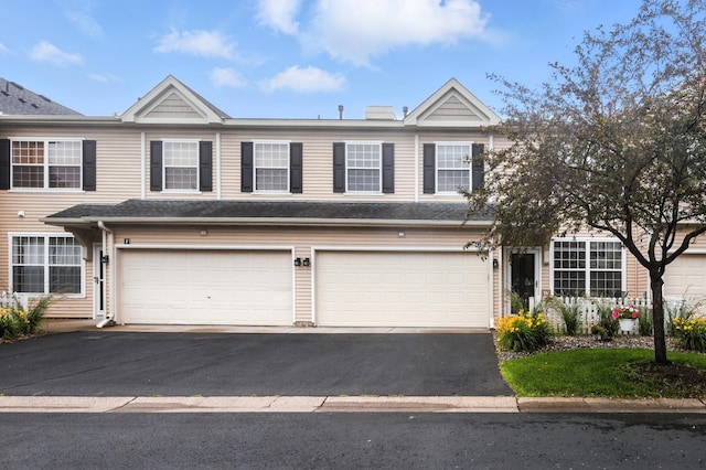 12240 Urbank St NE Unit G, Blaine, MN 55449 - view of front facade with a garage and driveway
