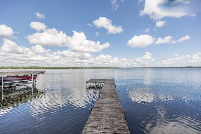 3925 Plainview Dr NW, Hackensack, MN 56452 - dock with a water view