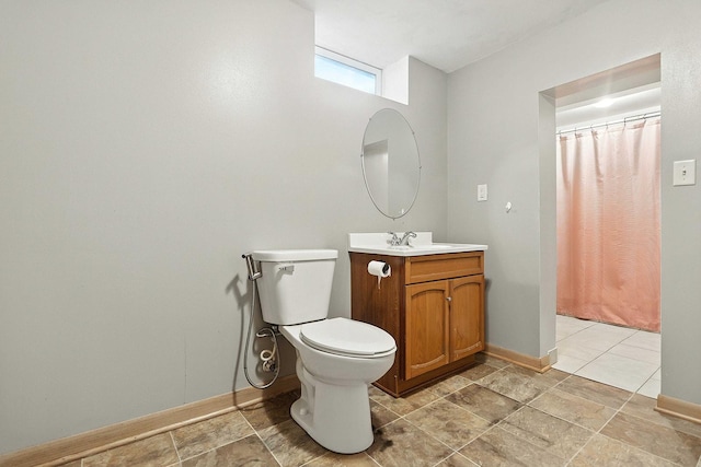 2314 347th Ave NE, Cambridge Twp, MN 55008 - full bath with vanity and curtained shower