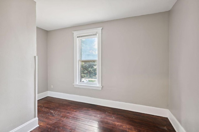 1535 Sherburne Ave, Saint Paul, MN 55104 - spare room featuring hardwood / wood-style flooring and baseboards