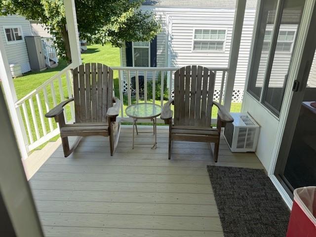 5055 Lake Mary Dr SW Unit 18, Alexandria, MN 56308 - deck featuring a yard