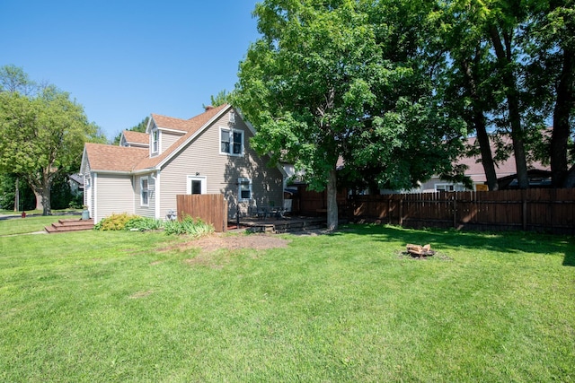 202 Silver St E, Mapleton, MN 56065 - view of yard