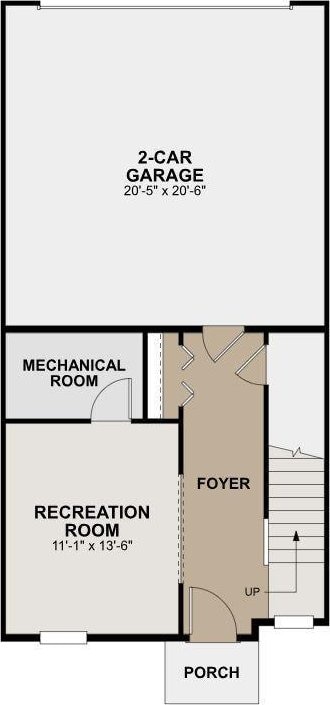 7443 E Ramsey Pkwy NW, Ramsey, MN 55303 - view of floor plan / room layout
