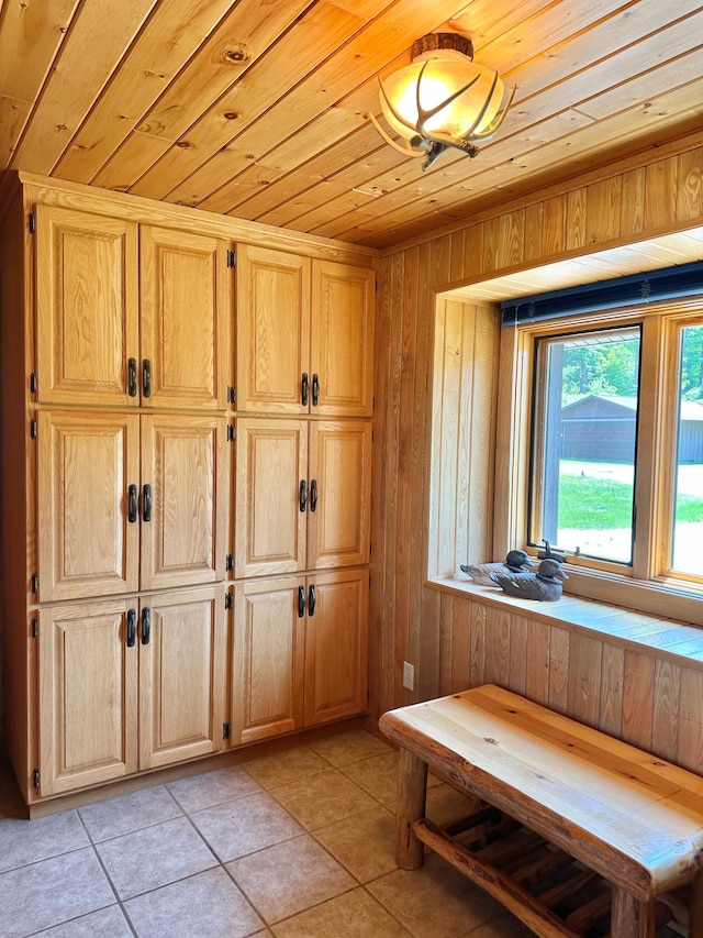 1938 Pine Cliff Rd NW, Walker, MN 56484 - detailed view of wood ceiling and wooden walls