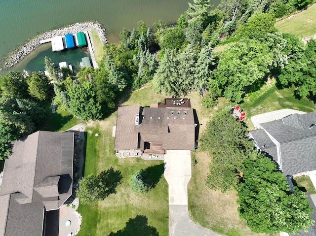 1938 Pine Cliff Rd NW, Walker, MN 56484 - aerial overview of property's location featuring a large body of water