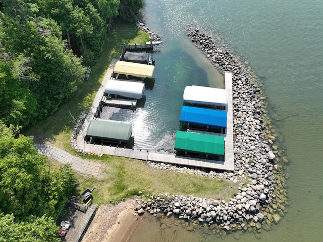 1938 Pine Cliff Rd NW, Walker, MN 56484 - bird's eye view of a large body of water