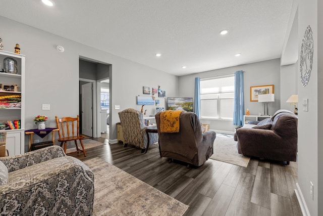 4617 Cobalt Ln, Woodbury, MN 55129 - living room with wood finished floors and recessed lighting