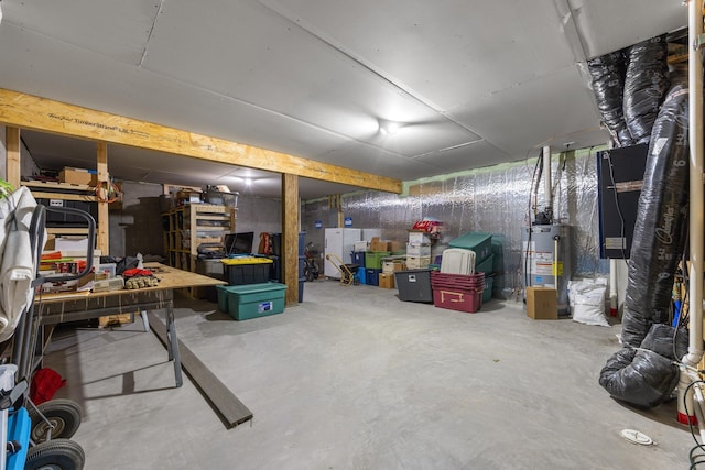 4617 Cobalt Ln, Woodbury, MN 55129 - basement featuring gas water heater