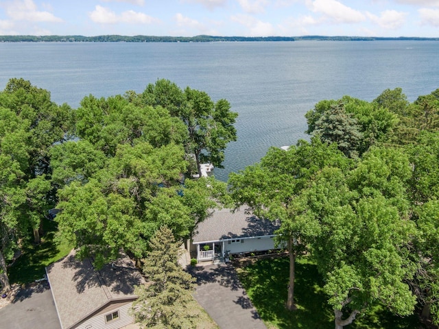 68018 217th St, Ellsworth Twp, MN 55324 - view from above of property featuring a large body of water