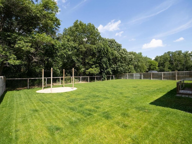 1049 Bellaire Blvd NW, Isanti, MN 55040 - view of fenced backyard