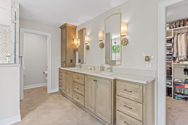 21386 Dorothy Way, Spring Lake Twp, MN 55372 - full bathroom with double vanity and a spacious closet