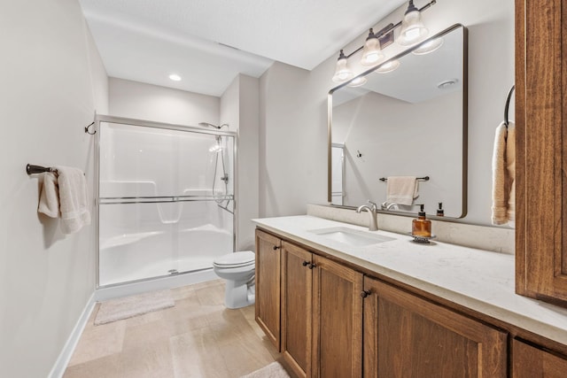21386 Dorothy Way, Spring Lake Twp, MN 55372 - full bath with a stall shower and vanity
