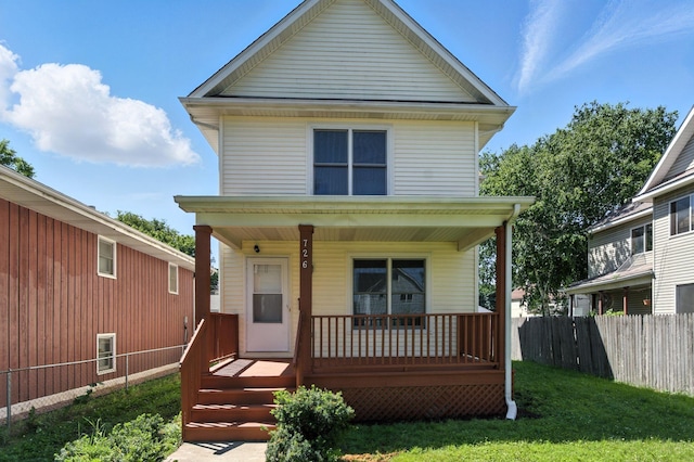 726 Thomas Ave, Saint Paul, MN 55104 - view of front of home with covered porch