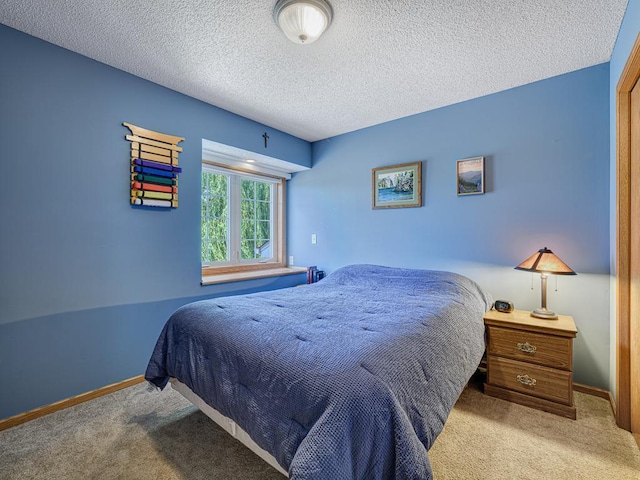 1483 Woods Creek Dr, Delano, MN 55328 - bedroom with carpet and a textured ceiling