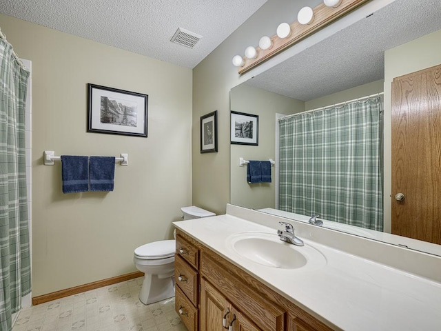 1483 Woods Creek Dr, Delano, MN 55328 - full bath featuring vanity, a textured ceiling, and tile patterned floors