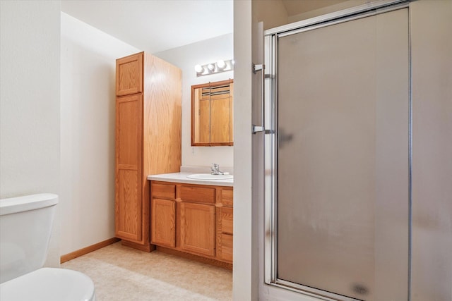 11959 Northgate Ln, Fifty Lakes, MN 56442 - full bathroom featuring a shower stall and vanity