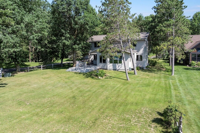 11959 Northgate Ln, Fifty Lakes, MN 56442 - view of yard with a patio area