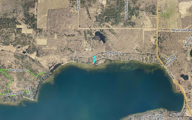 11959 Northgate Ln, Fifty Lakes, MN 56442 - map / location with property boundaries highlighted