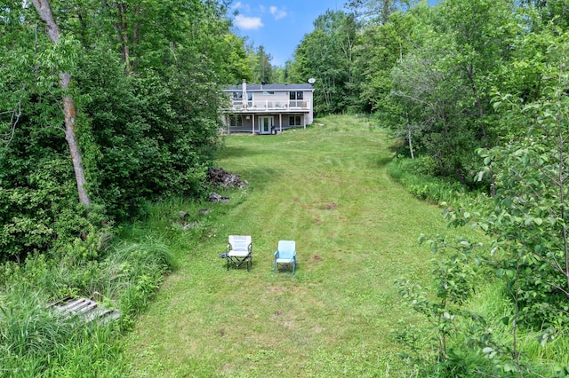 17053 490th St, Shamrock Twp, MN 55760 - view from above of property
