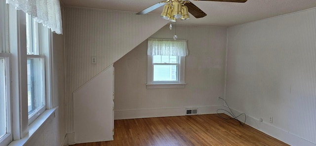 309 5th St SW, Austin, MN 55912 - bonus room with a ceiling fan and wood finished floors