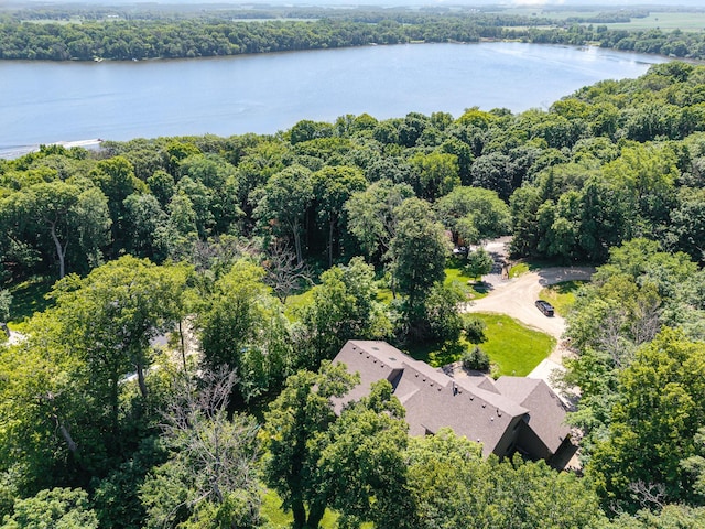 2655 88th Ct W, Northfield, MN 55057 - drone / aerial view of a nearby body of water and a heavily wooded area