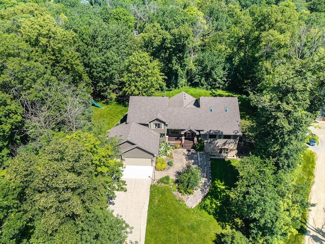 2655 88th Ct W, Northfield, MN 55057 - view from above of property with a forest