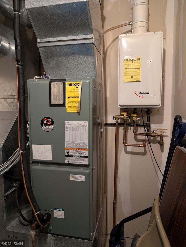 506 6th St SE, Little Falls, MN 56345 - utilities with water heater
