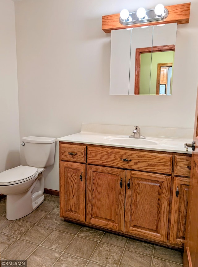 506 6th St SE, Little Falls, MN 56345 - half bath with vanity and toilet