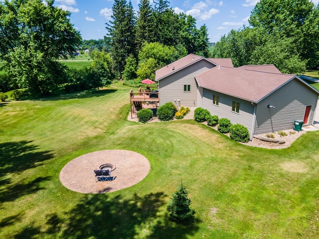 1322 Frontier Rd SE, Salem Twp, MN 55920 - view from above of property