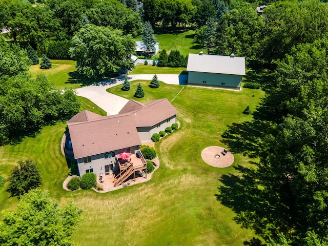 1322 Frontier Rd SE, Salem Twp, MN 55920 - bird's eye view