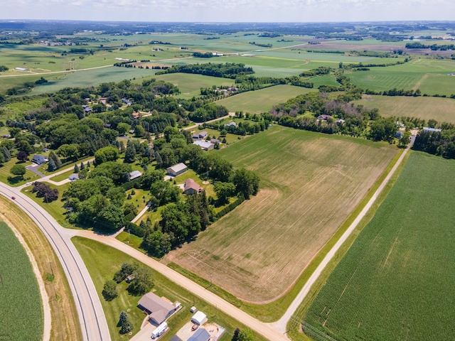 1322 Frontier Rd SE, Salem Twp, MN 55920 - aerial view of sparsely populated area with extensive farmland