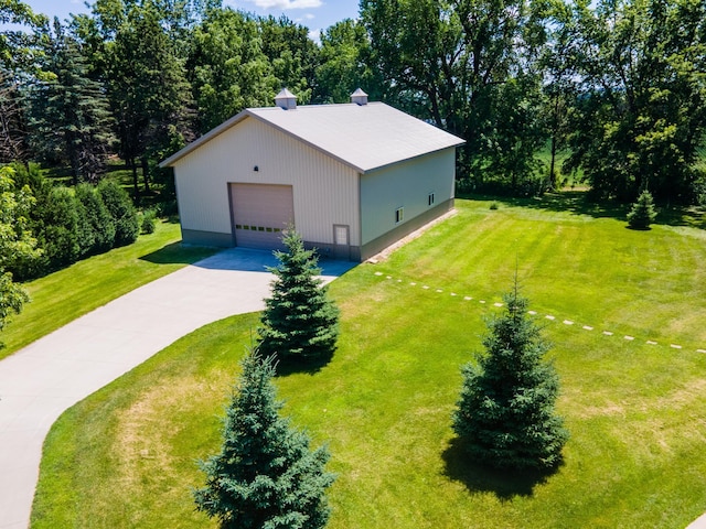 1322 Frontier Rd SE, Salem Twp, MN 55920 - view from above of property
