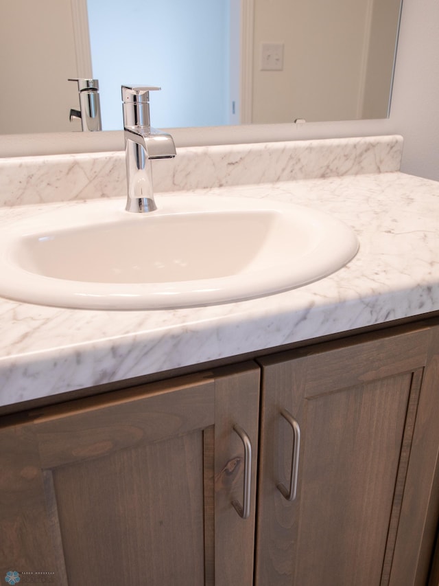 7891 Lost River Rd, Horace, ND 58047 - bathroom with vanity