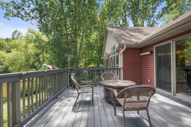 6961 Meadow Ct, Centerville, MN 55038 - view of deck