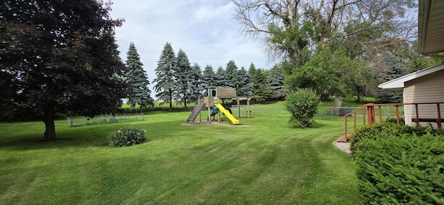 2473 Marshall St, Albert Lea, MN 56007 - view of yard featuring a playground
