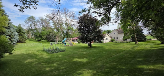 2473 Marshall St, Albert Lea, MN 56007 - view of green lawn featuring a playground