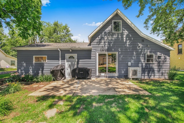 216 1st St SW, Melrose, MN 56352 - rear view of house featuring a patio and a yard