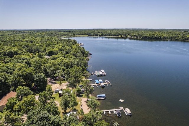 29501 Maplewood Rd Longshore, Unit Longshore, Callaway, MN 56521 - aerial view of a large body of water