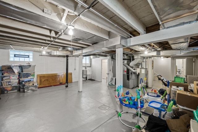 5043 Nokomis Ave, Minneapolis, MN 55417 - basement with heating unit and gas water heater