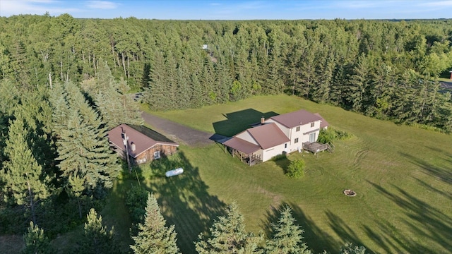 4069 Dublin Rd, Hibbing, MN 55746 - aerial view of property and surrounding area featuring a forest