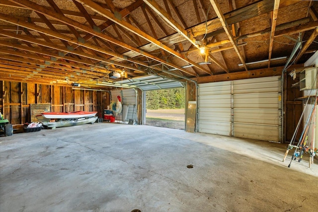 4069 Dublin Rd, Hibbing, MN 55746 - garage with a garage door opener