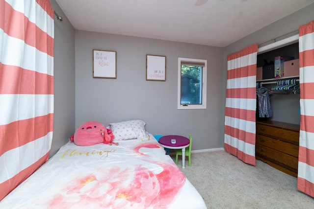 1478 Walnut St, Prescott, WI 54021 - carpeted bedroom with baseboards and a closet