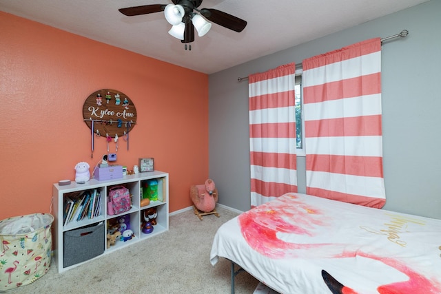 1478 Walnut St, Prescott, WI 54021 - bedroom with carpet flooring and a ceiling fan