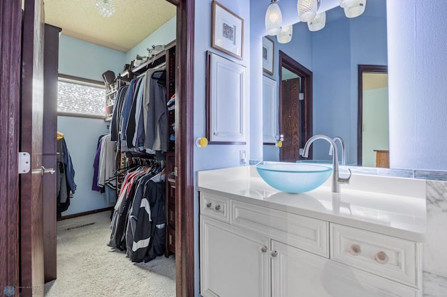 525 20 1/2 Ave E, West Fargo, ND 58078 - bathroom with vanity and a spacious closet