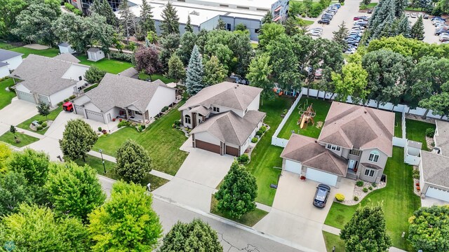525 20 1/2 Ave E, West Fargo, ND 58078 - aerial perspective of suburban area
