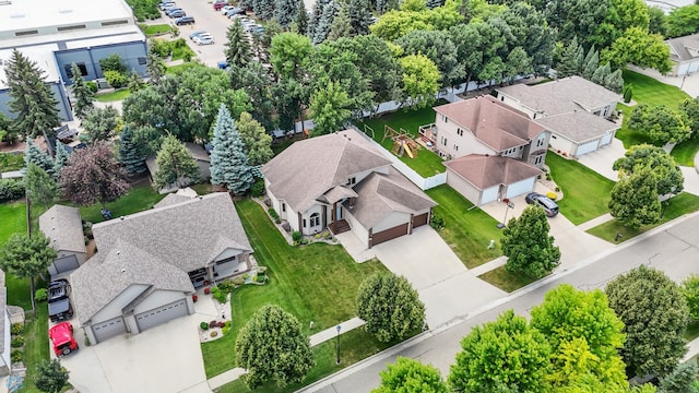 525 20 1/2 Ave E, West Fargo, ND 58078 - aerial view of residential area